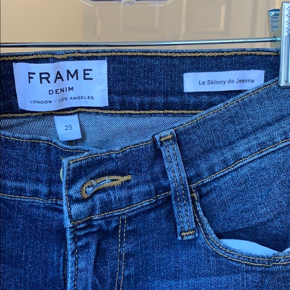 FRAME Denim skinny jeans size 25, like new! - Picture 3 of 5